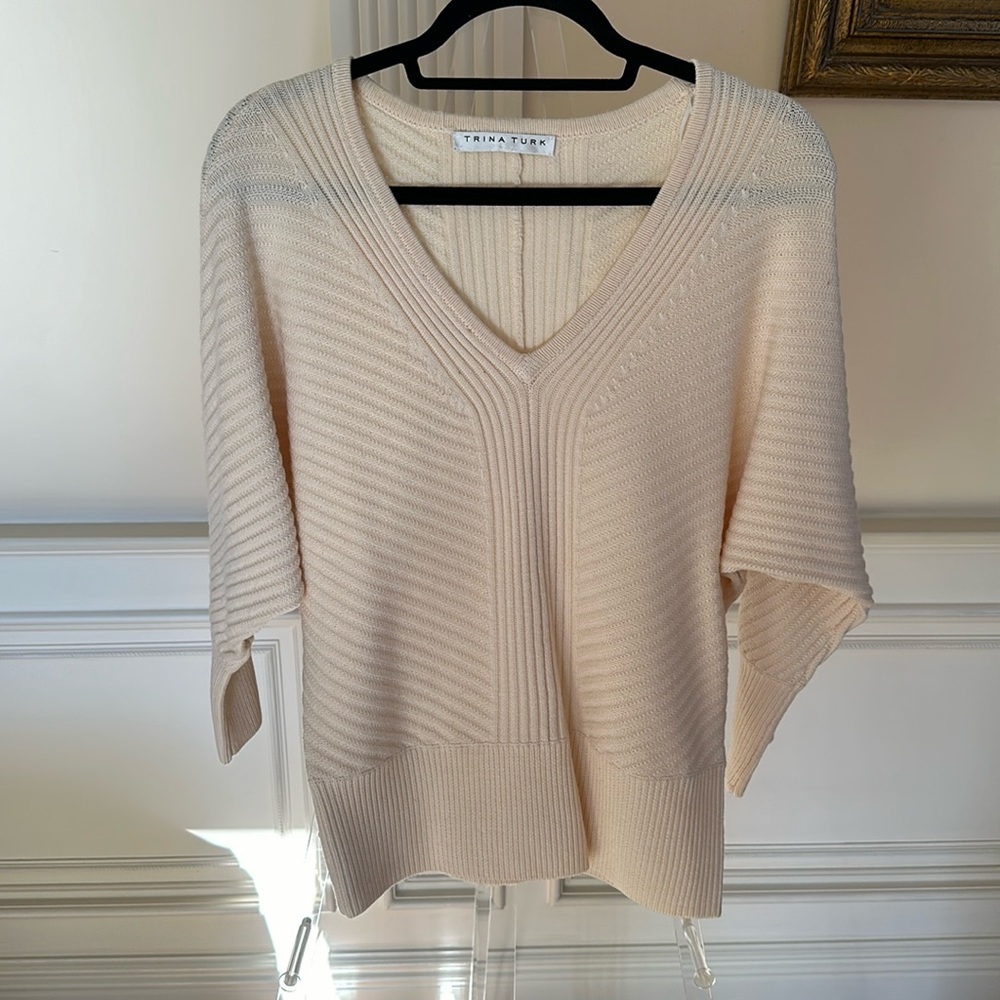 Trina Turk Merino Wool Sweater